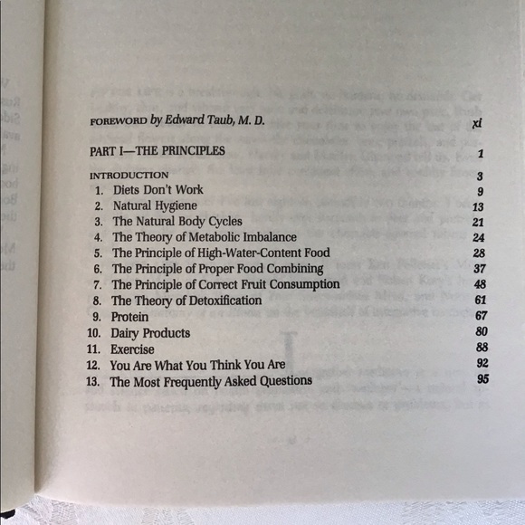 Fit For Life Natural Body Cycle Weight Loss Plan Hardcover Book - Picture 6 of 12